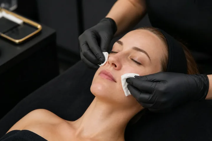 Deep Manual Facial Cleansing treatment in Rochester, NY