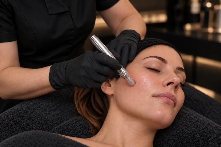 Facial Microneedling treatment in Rochester, NY