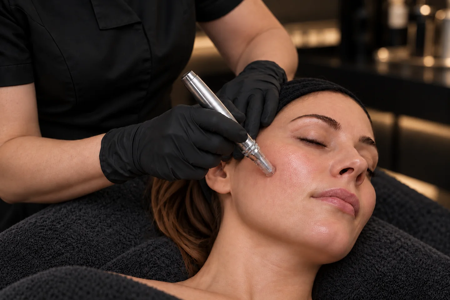 Facial Microneedling treatment in Rochester, NY